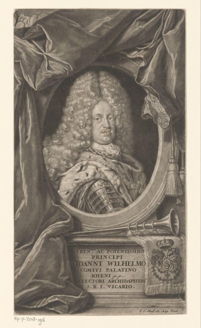 Ritratto di Johann Wilhelm da Elias Christopf Heiss