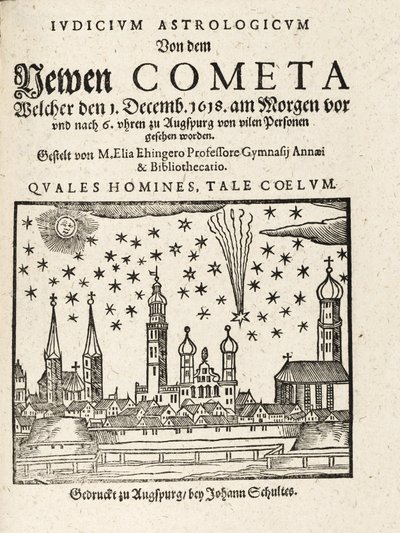 Una nuova cometa vista da Augusta, Germania il 1 dicembre da Elias Ehinger