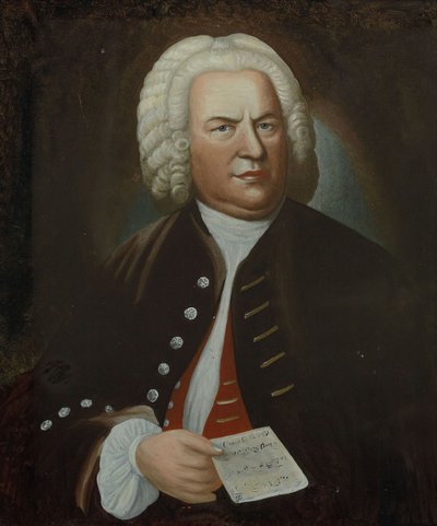 Ritratto di Johann Sebastian Bach, metà del XVIII sec. da Elias Gottlob Haussmann