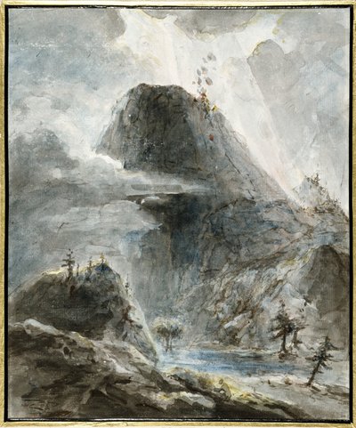 Paesaggio montano da Elias Martin