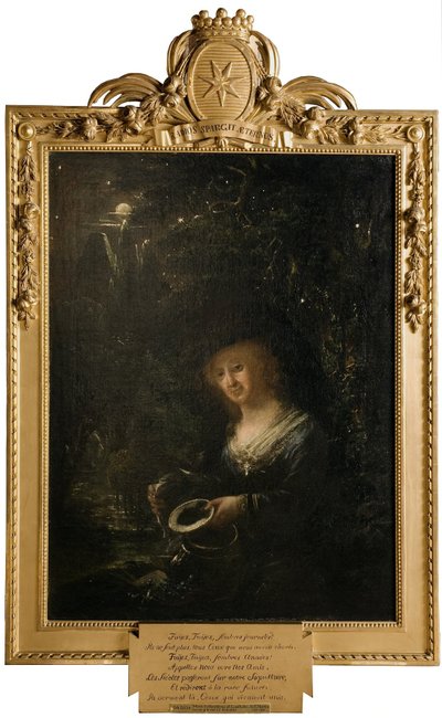Maria Gyllenstierna von Lundholm (1716-1783), Baronin, verheiratet mit dem Ratsherrn Baron Esbjörn Kristian Reuterholm da Elias Martin