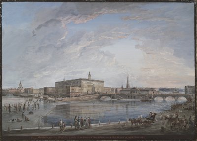 Veduta di Stoccolma da Elias Martin