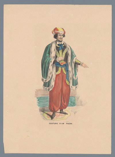 Costume di un Pascià da Elias Spanier (attributed to)