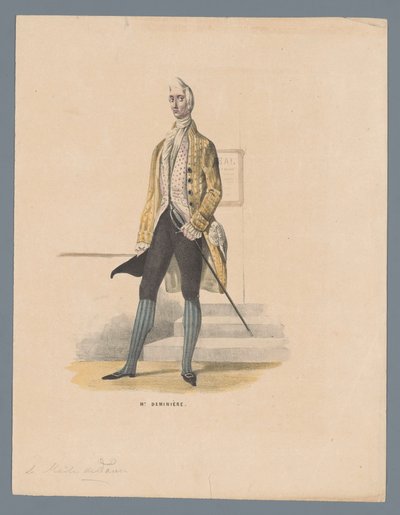 Mr. Deminière da Elias Spanier (attributed to)