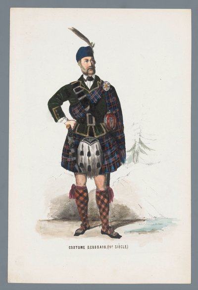 Costume scozzese (XIX secolo) da Elias Spanier