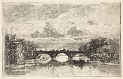 Ponte sul Fulda a Kassel da Elias Stark