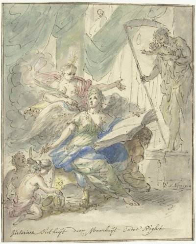 Storia istruita dalla Verità da Elias van Nijmegen