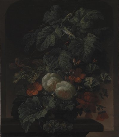 Una ciotola di fiori da Elias van den Broeck