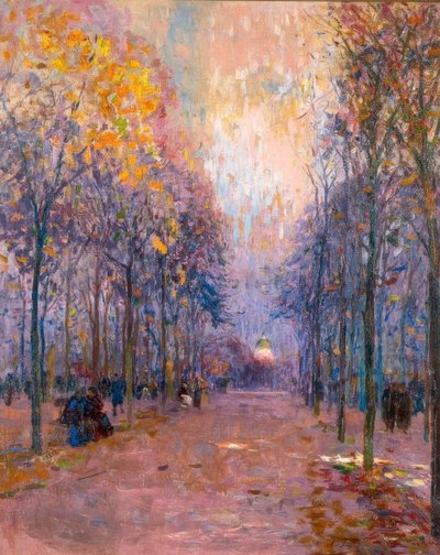 I Giardini del Lussemburgo da Elie Anatole Pavil
