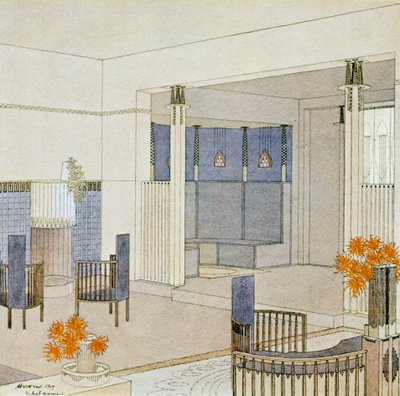 Design per una sala da signora, da 