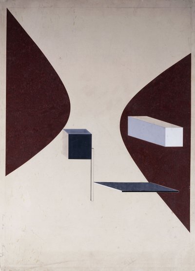 Proun N 90 da Eliezer Markowich Lissitzky