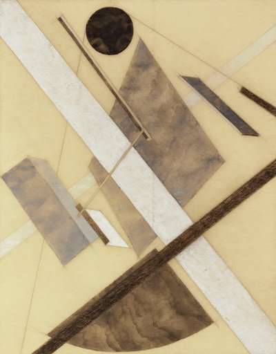 Proun: Percorso di Energia e Flussi Dinamici da Eliezer Markowich Lissitzky