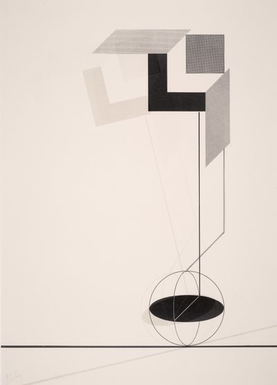 Senza Titolo, 1923 da Eliezer Markowich Lissitzky