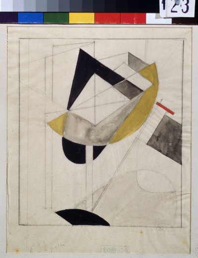 Proun 19 da Eliezer Markowich Lissitzky