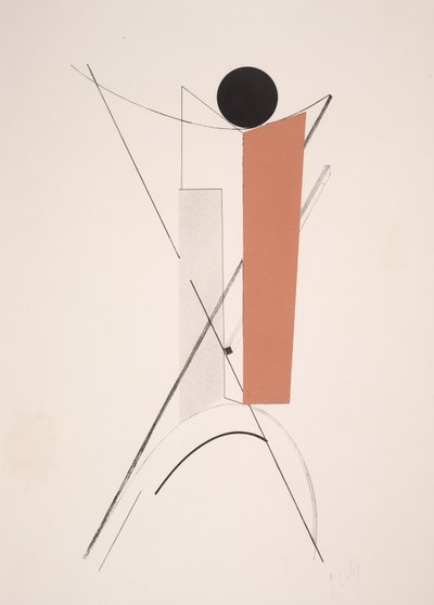 Senza titolo da Eliezer Markowich Lissitzky