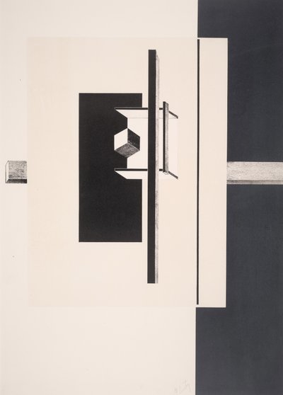 Senza titolo da Eliezer Markowich Lissitzky