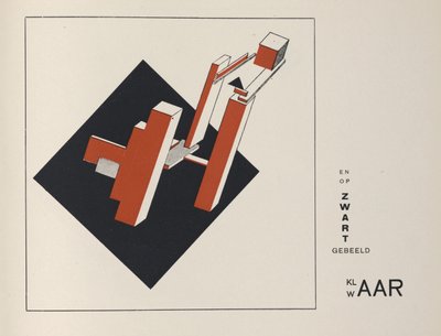 Su Due Quadrati da Eliezer Markowich Lissitzky