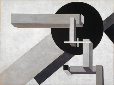 Proun 1 D, 1919 da Eliezer Markowich Lissitzky