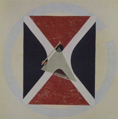 Proun 43, 1924 da Eliezer Markowich Lissitzky