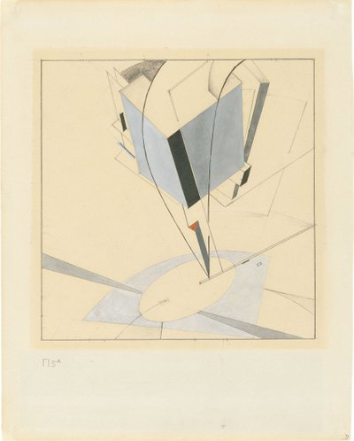 Proun 5 da Eliezer Markowich Lissitzky