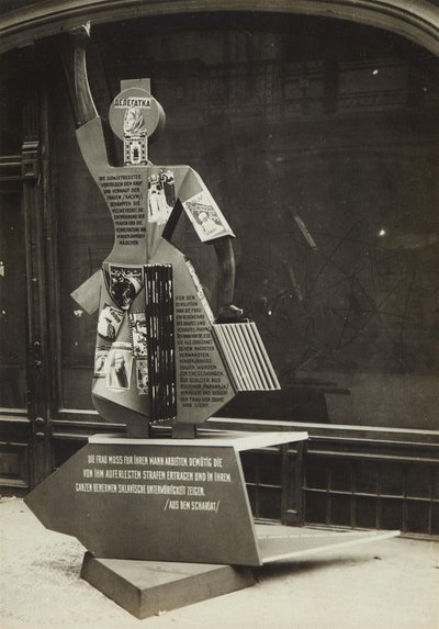La donna e la stampa, 1928 da Eliezer Markowich Lissitzky