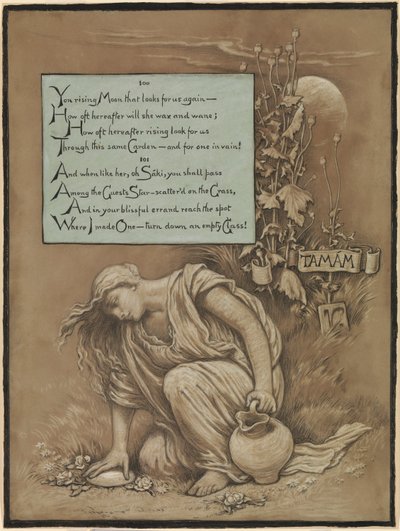 (Illustrazione per il Rubáiyát di Omar Khayyám) In memoriam da Elihu Vedder