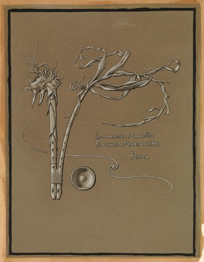 (Illustrazione per il Rubáiyát di Omar Khayyám) Firma dell