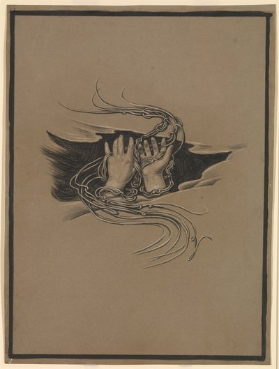 (Illustrazione per il Rubáiyát di Omar Khayyám) Mani che concedono il perdono e mani che implorano il perdono da Elihu Vedder