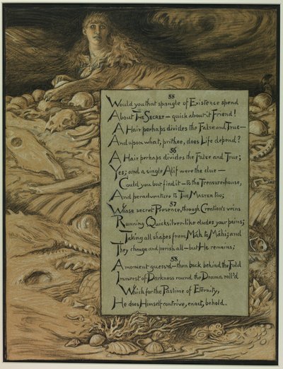 (Illustrazione per il Rubáiyát di Omar Khayyám) L