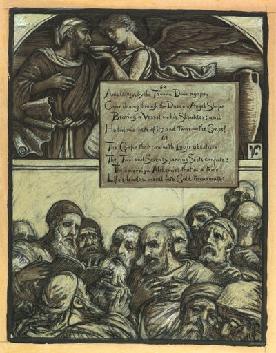 (Illustrazione per il Rubáiyát di Omar Khayyám) Le sette stridenti da Elihu Vedder