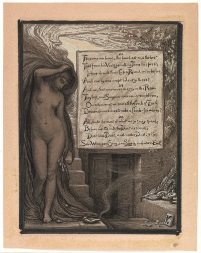 (Illustrazione per il Rubáiyát di Omar Khayyám) Il lungo riposo da Elihu Vedder