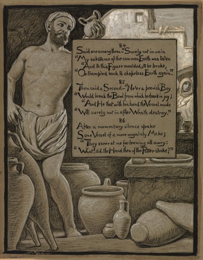 (Illustrazione per il Rubáiyát di Omar Khayyám) La pentola non avariata da Elihu Vedder