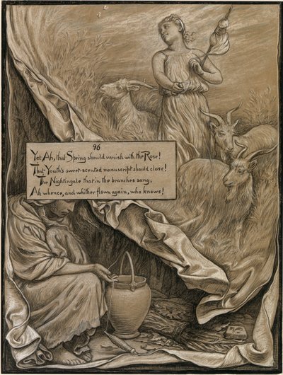 (Illustrazione per il Rubáiyát di Omar Khayyám) Gioventù ed età da Elihu Vedder