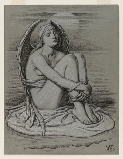 Angelo legato da Elihu Vedder
