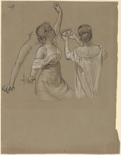 Rivelatori dionisiaci, metà-fine XIX secolo da Elihu Vedder