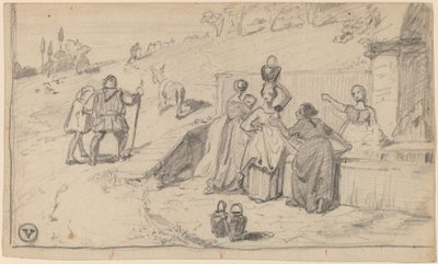 Padre e Figlio da Elihu Vedder
