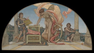 Dea della Fortuna resta con noi da Elihu Vedder
