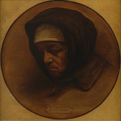 Jane Jackson, 1865 da Elihu Vedder