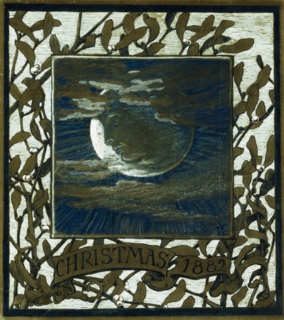Luna, Natale, 1882 da Elihu Vedder