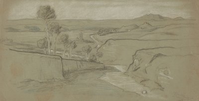 Paesaggio Romano, ca. 1900 da Elihu Vedder