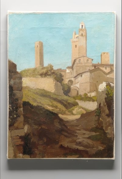 San Gimignano da Elihu Vedder
