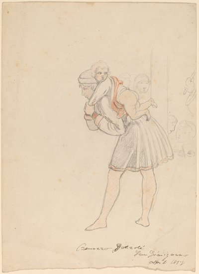 Studio dopo Gozzoli da Elihu Vedder