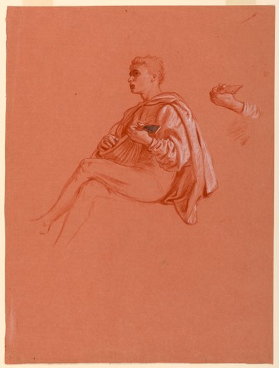 Studio per "Un picnic fiorentino" da Elihu Vedder
