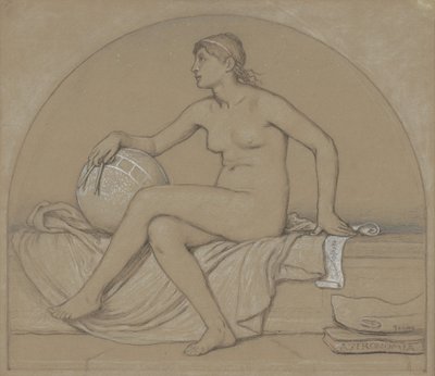 Studio per Astronomia, 1892 da Elihu Vedder
