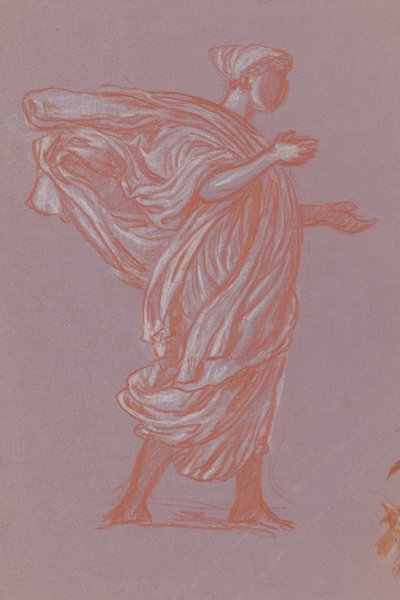 Studio per ragazze greche che fanno il bagno, c. 1872 da Elihu Vedder