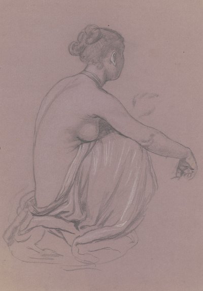 Studio per Ragazze Greche che si Bagnano da Elihu Vedder