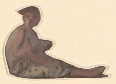Studio per Ragazze Greche che si bagnano, c. 1872 da Elihu Vedder