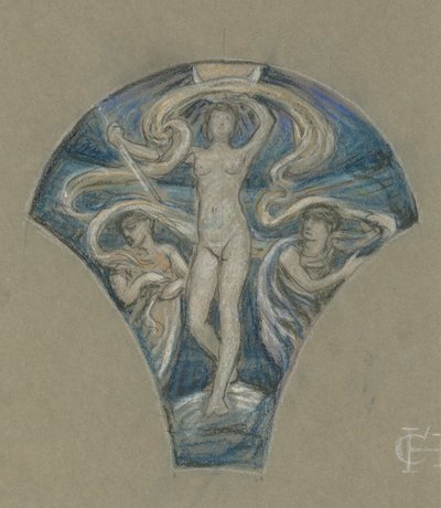 Studio per Luna da Elihu Vedder