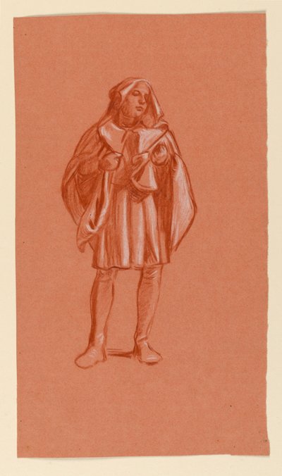 Studio per "Processione nuziale" da Elihu Vedder
