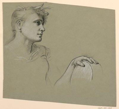 Studio di figura da Elihu Vedder
